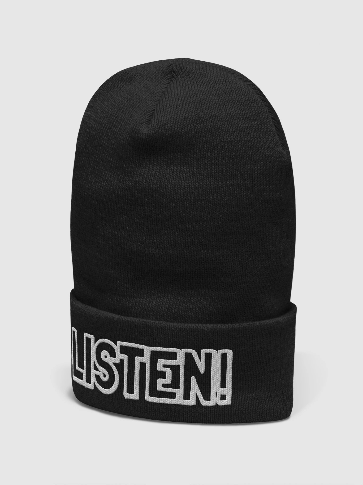 "Listen!" Beanie product image (2)