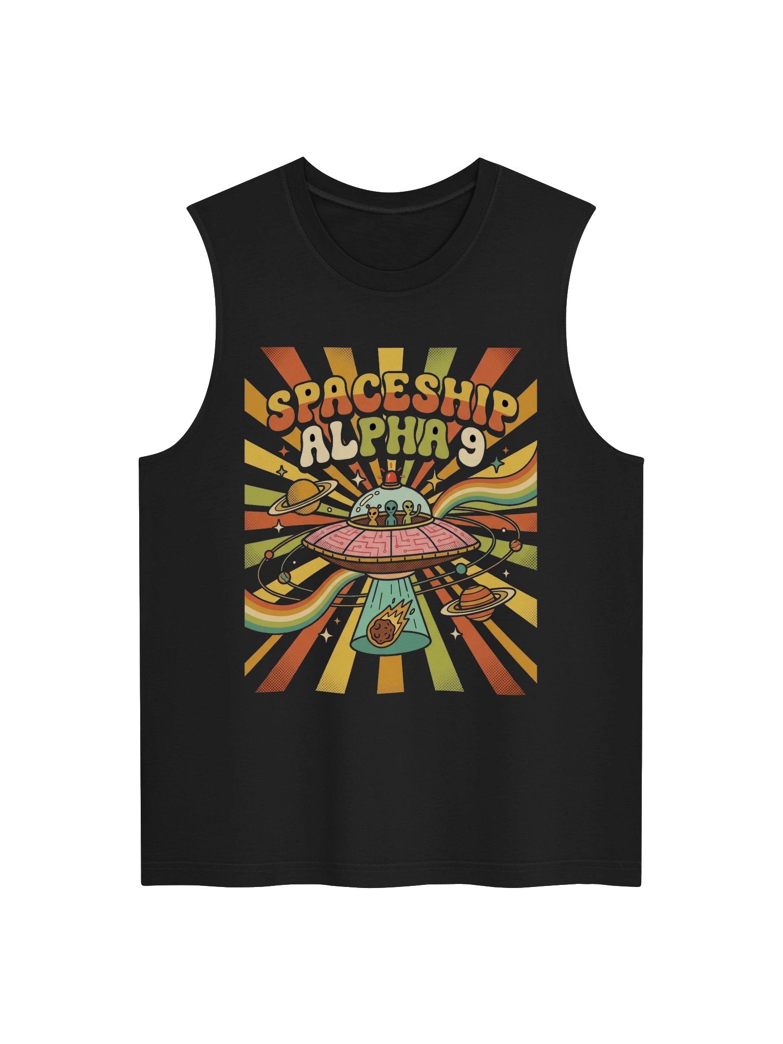 Spaceship Alpha 9 — Sleeveless product image (1)