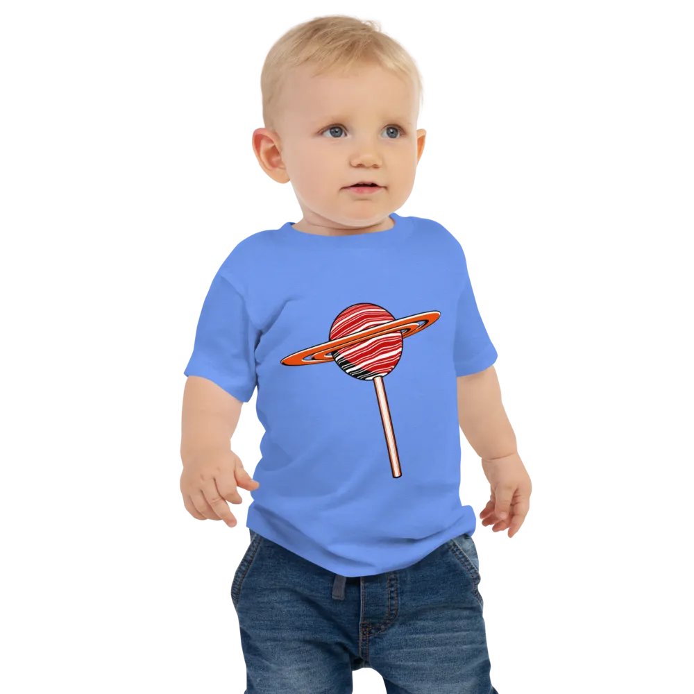 Saturn Planet Lollipop - Baby Sleeve Tee product image (3)