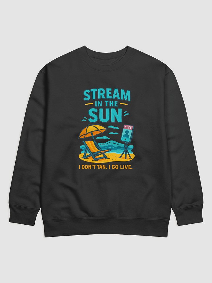 Live-Stream Beach Vibes Premium Sweatshirt product image (7)