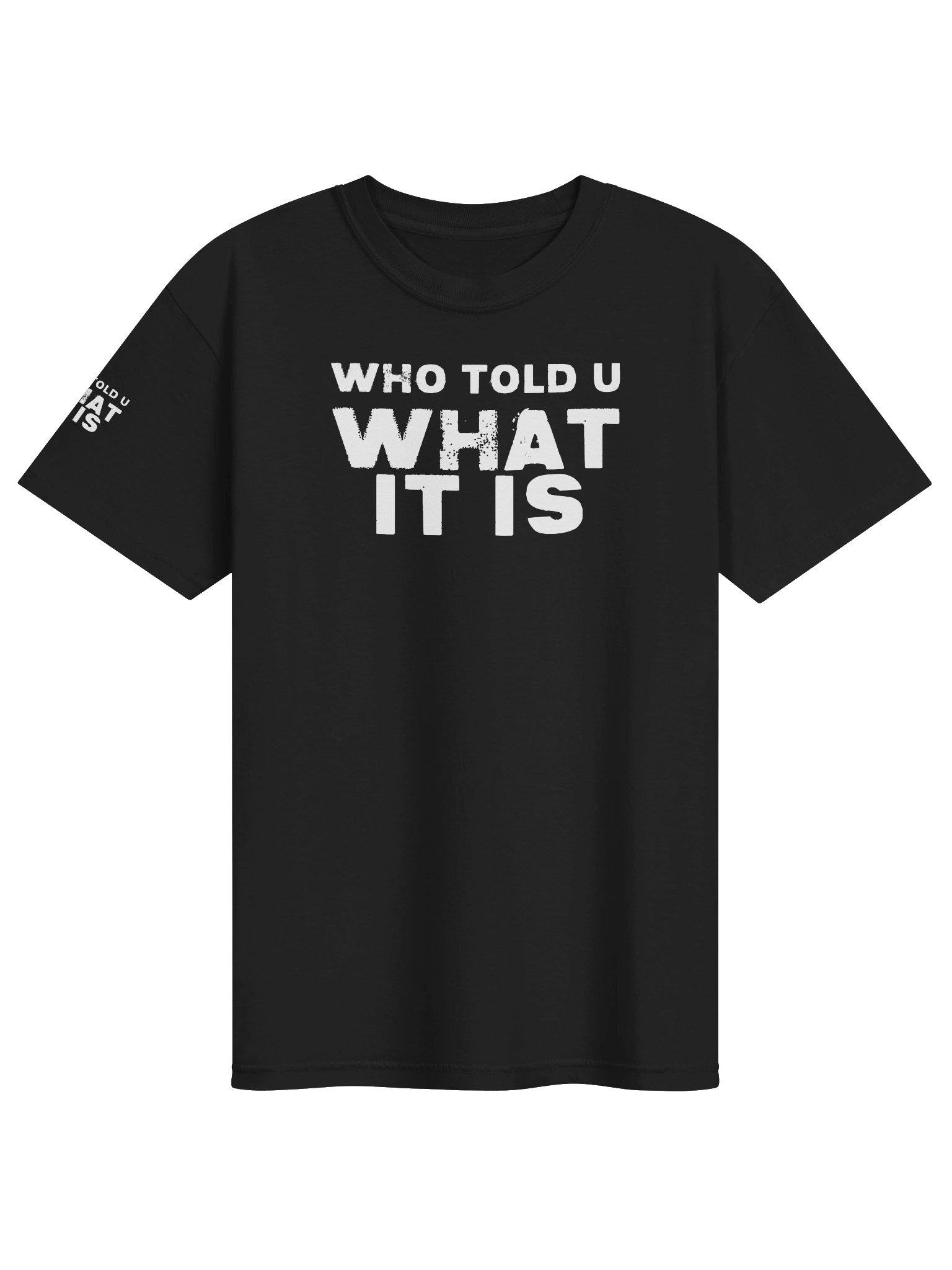 Who Told U What It Is Tee product image (1)
