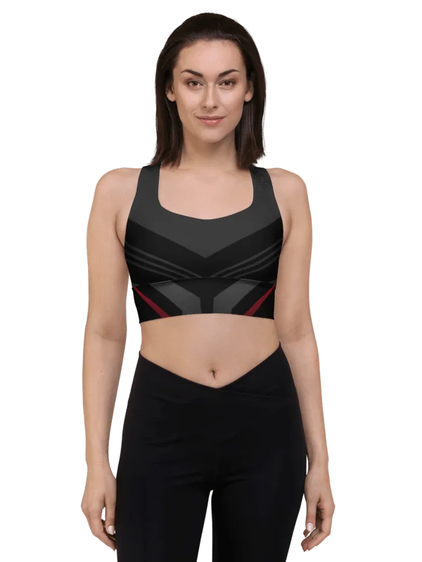 Customizable All-Over Sports Bra product image (2)
