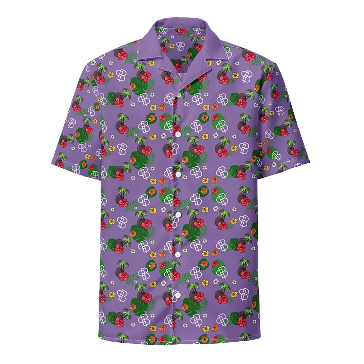 Tropical Island - Hawaiian Shirt in Purple product image (1)