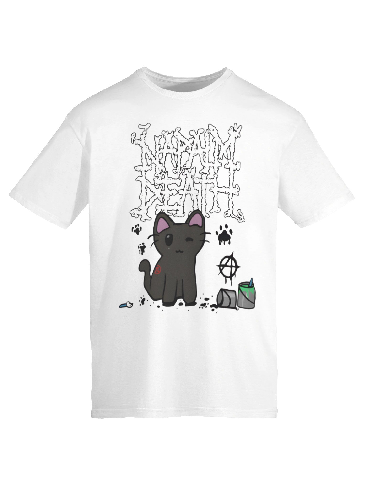Napalm Death There is No Authority but Cats T-Shirt product image (9)