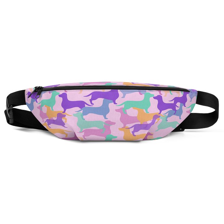 HughieRex Dachshund All-Over Print Bum Bag product image (1)