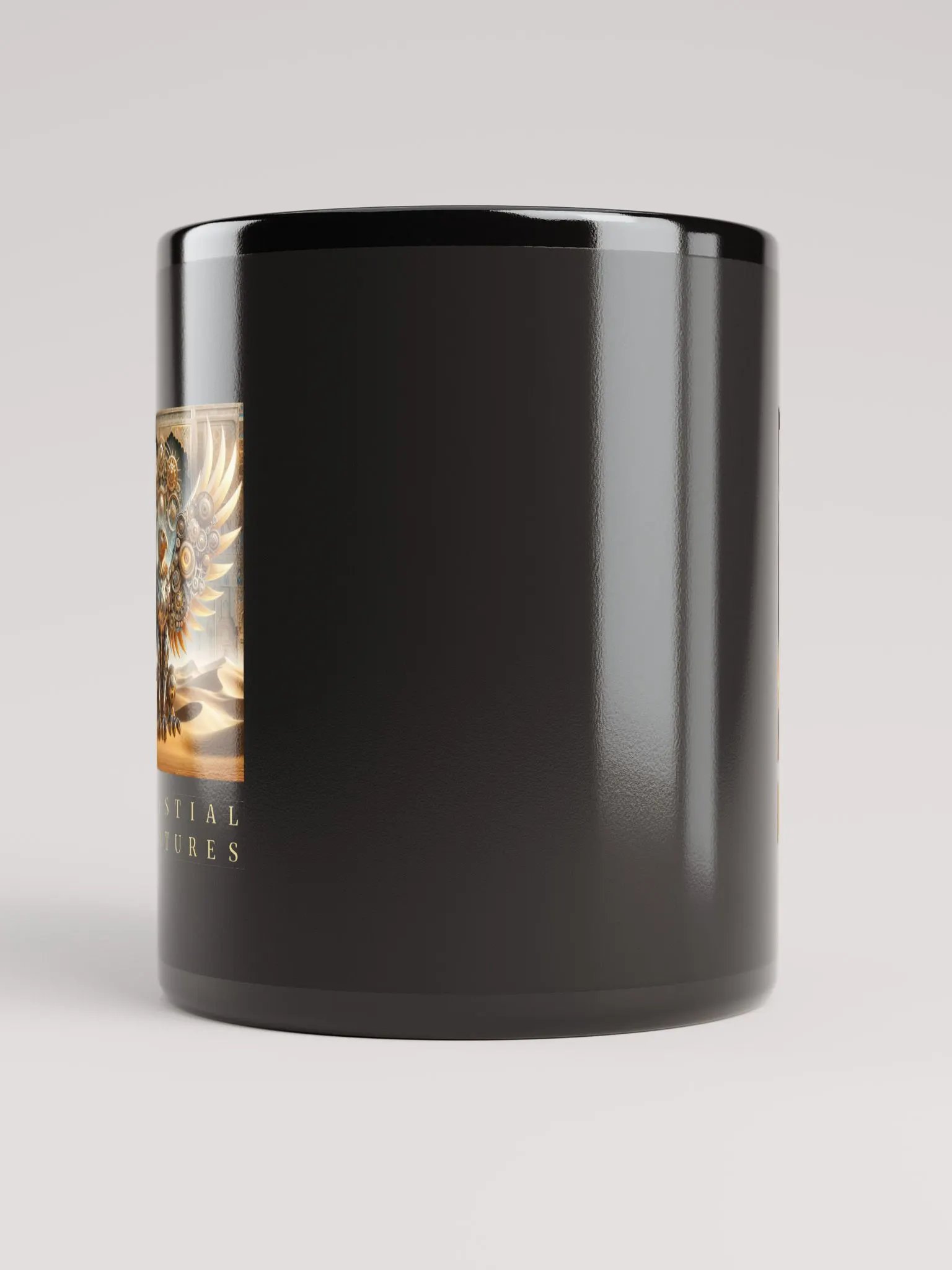 Celestial Creatures | Black Glossy Mug product image (6)
