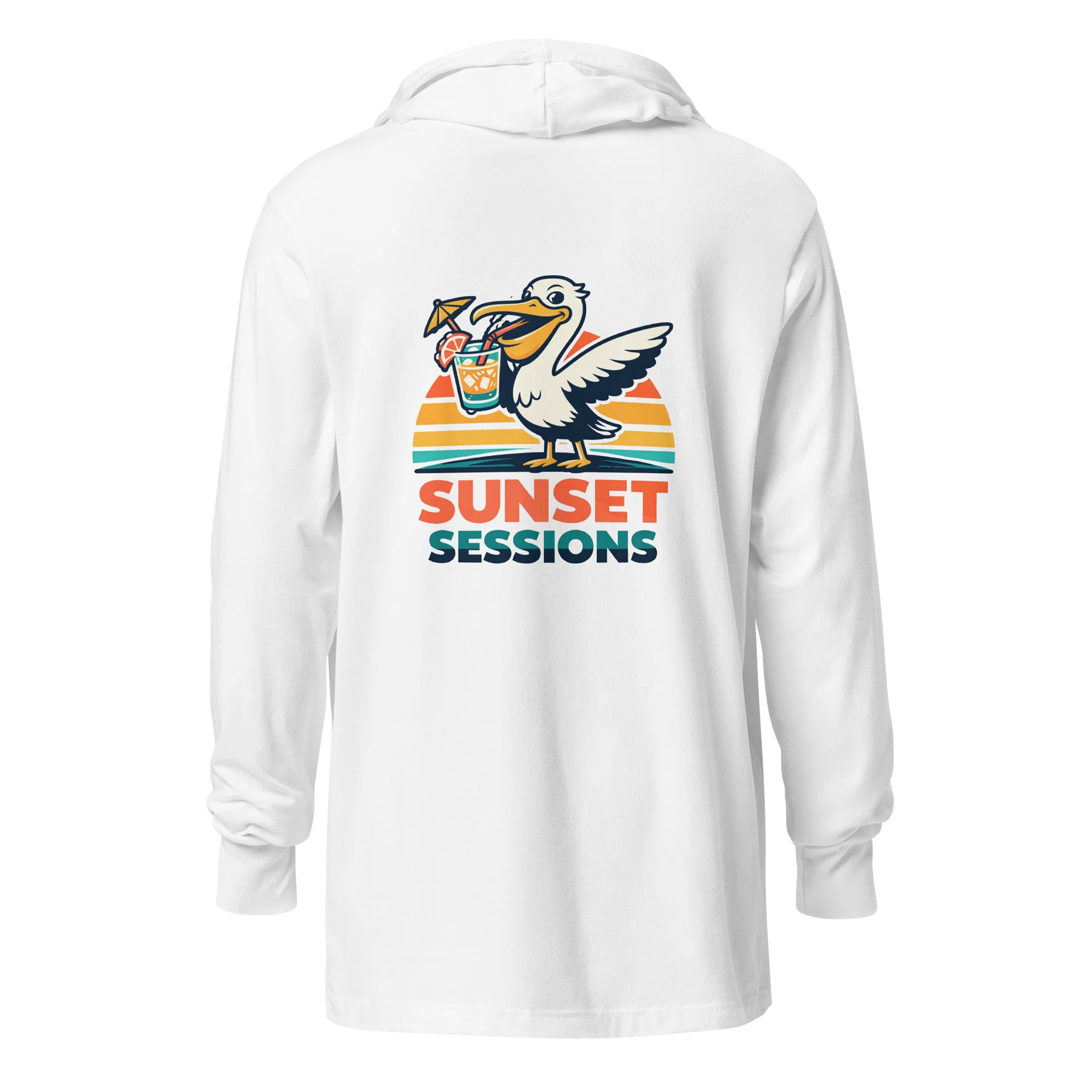 Sunset Sessions Pelican Hooded T-Shirt product image (13)