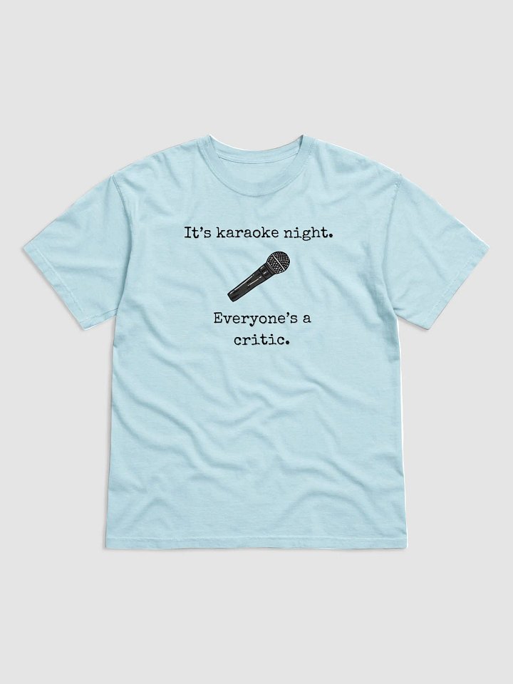 Wonderwall Karaoke Apology Tee product image (1)