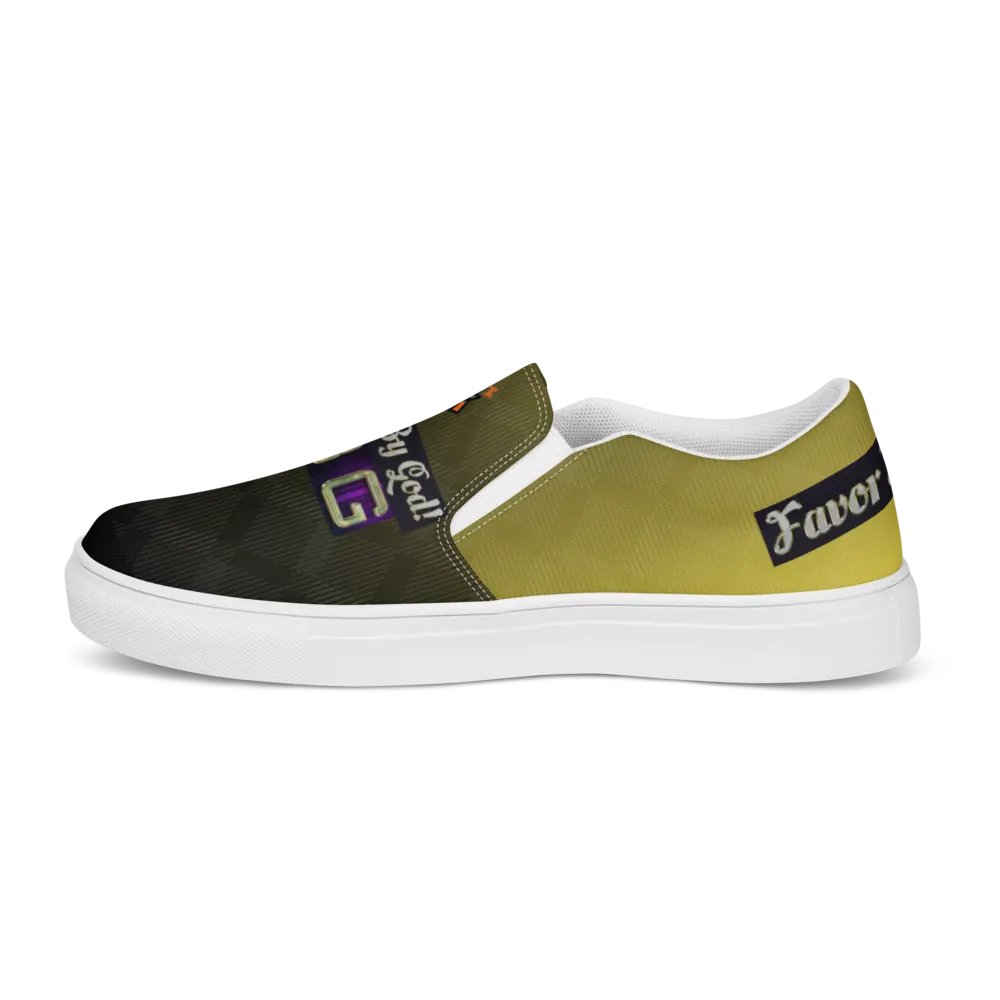 BBG Goldish Gradient Men's Slip Ons product image (11)