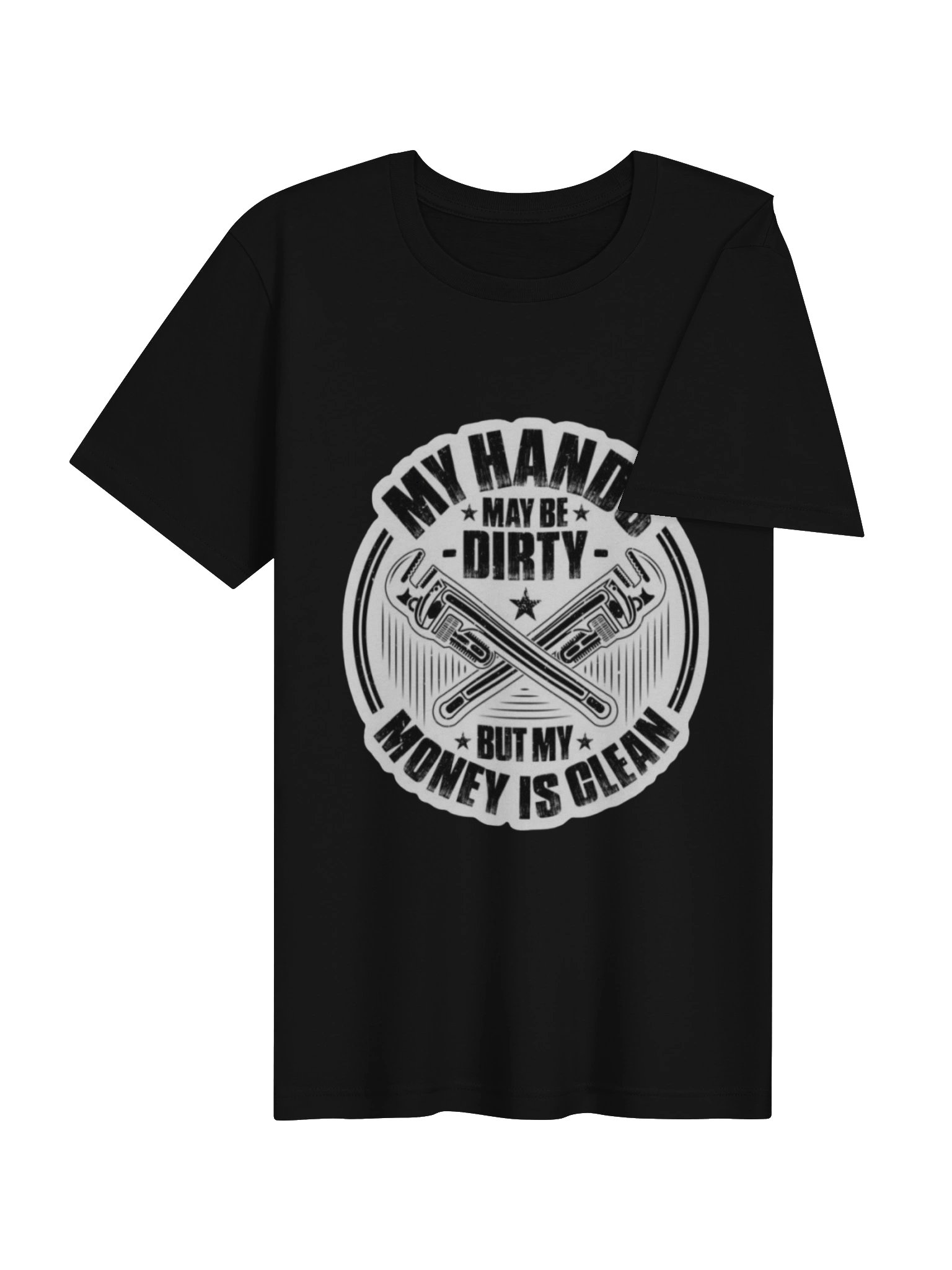 Bella+Canvas Supersoft T-Shirt | My Hands May Be Dirty But My Money Is Clean | Funny Mechanic Shirt | Garage Life Tee product image (19)