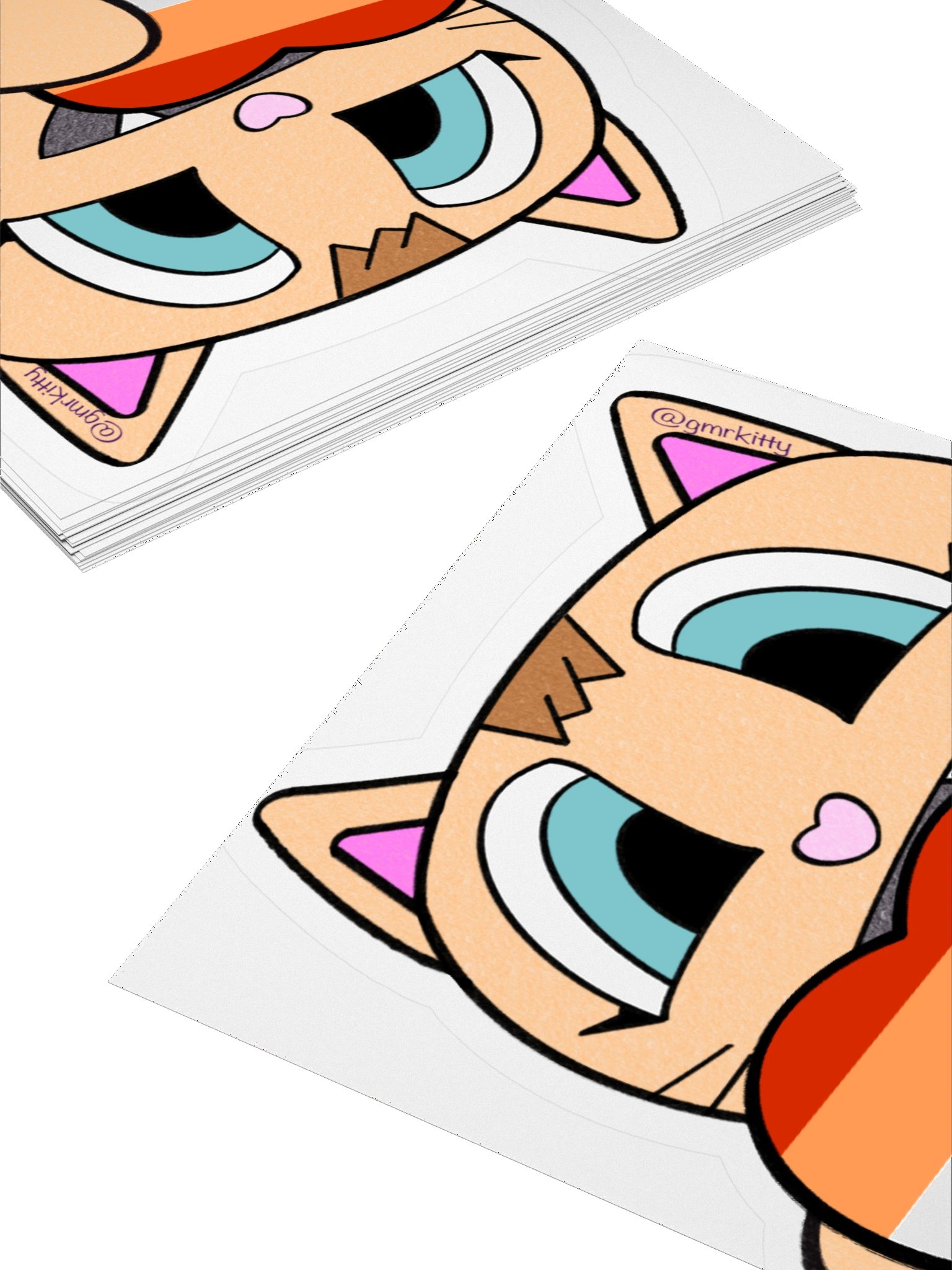 Lesbian Pride Kitty Sticker 01 product image (12)