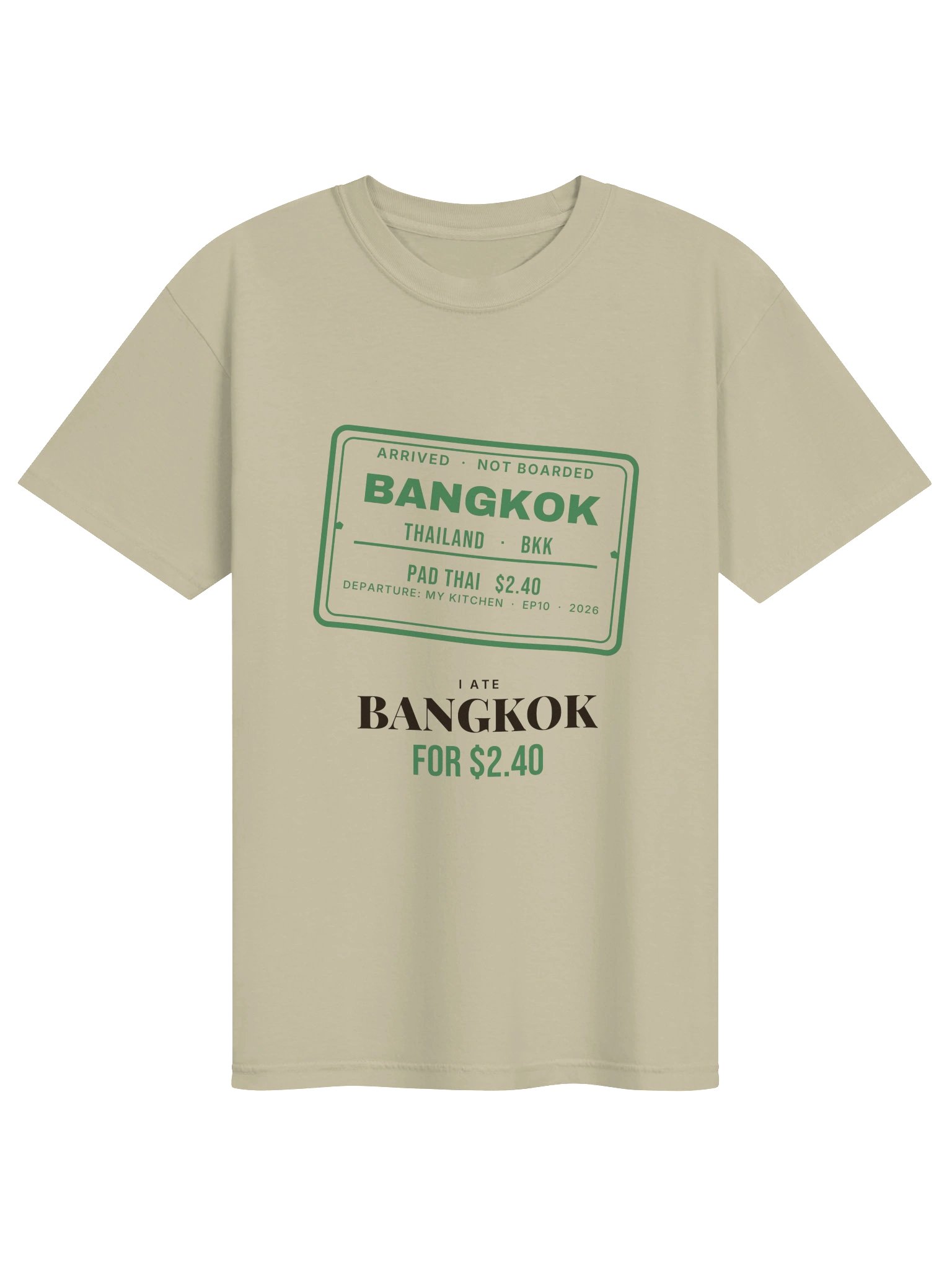 Bangkok Stamp Tee · I Ate Bangkok for $2.40 product image (2)