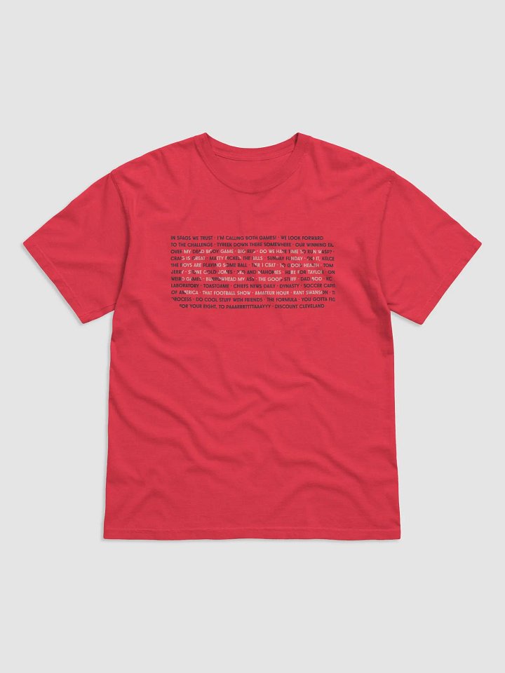 KCSN Word Art (Red) product image (1)
