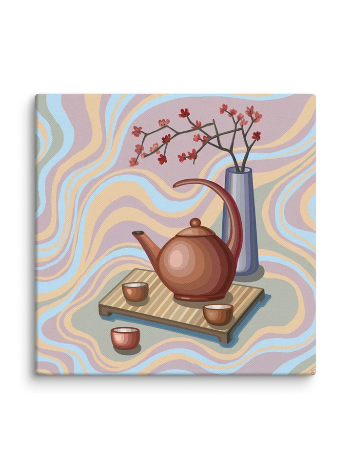 Pastel Teatime Canvas Art - Coffee Shop No. 11 product image (139)