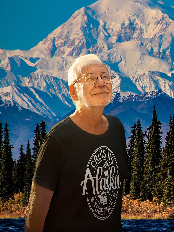 Cruising Alaska Together Unisex Softstyle T-Shirt Dark Colours product image (2)