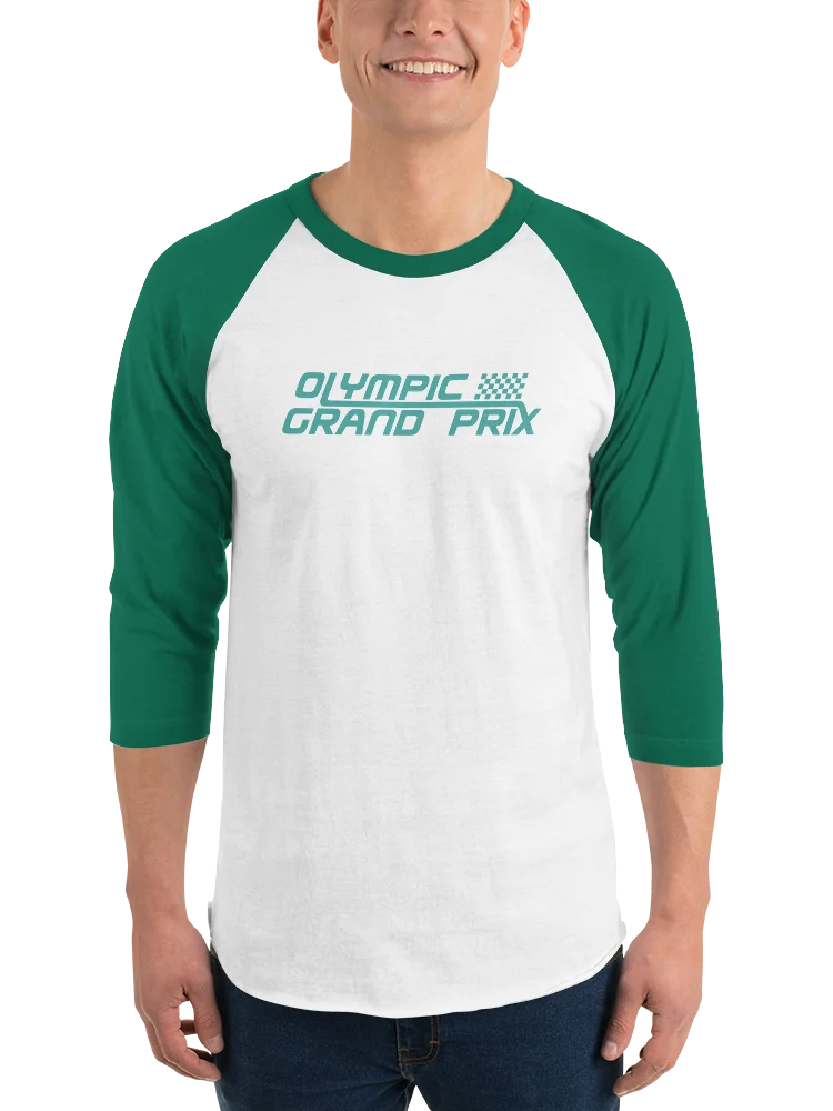 Olympic GP Logo Baseball Tee product image (1)