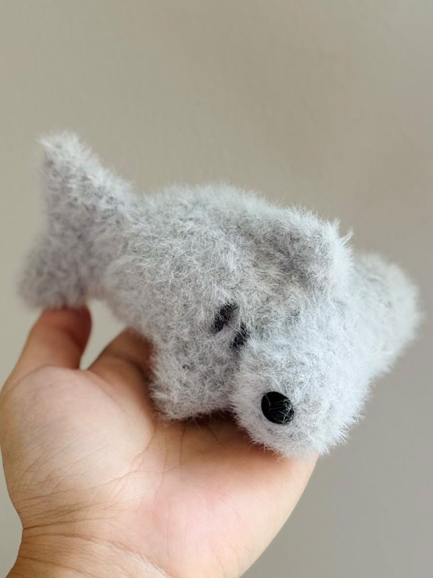 Hammerhead Shark No-Sew Crochet Pattern product image (8)