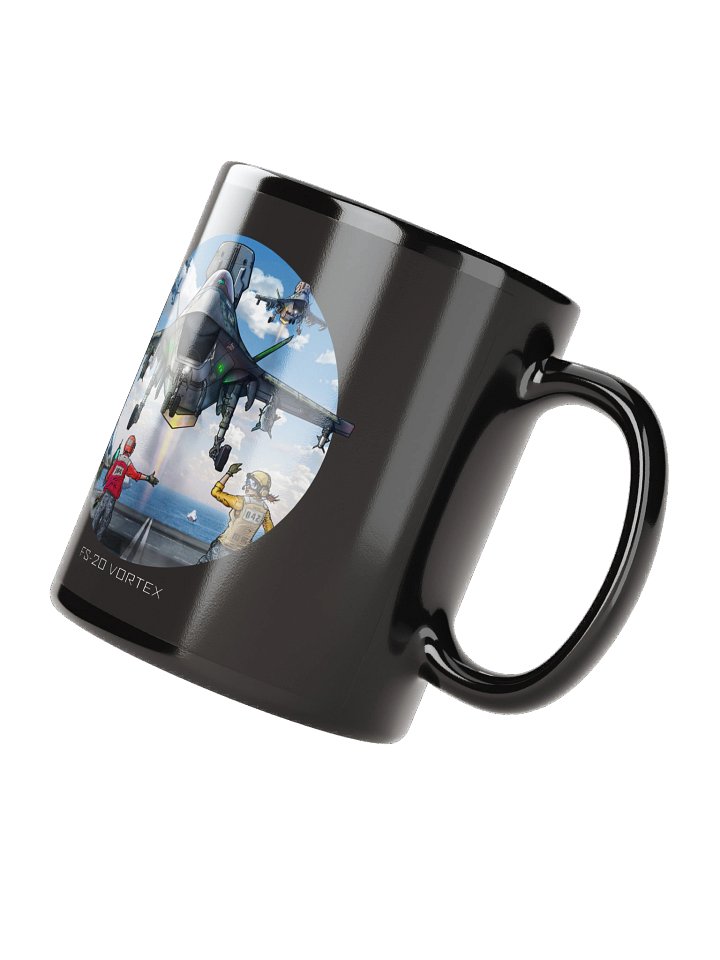 Vortex - Navy Blue Hex (Day) 11oz. Mug product image (2)