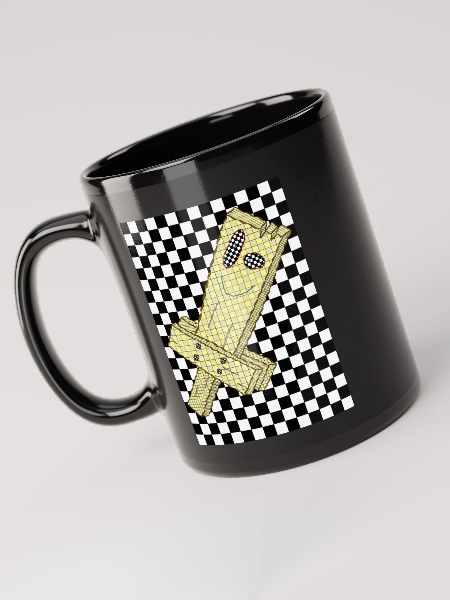 Black Glossy Mug (Plank) product image (5)