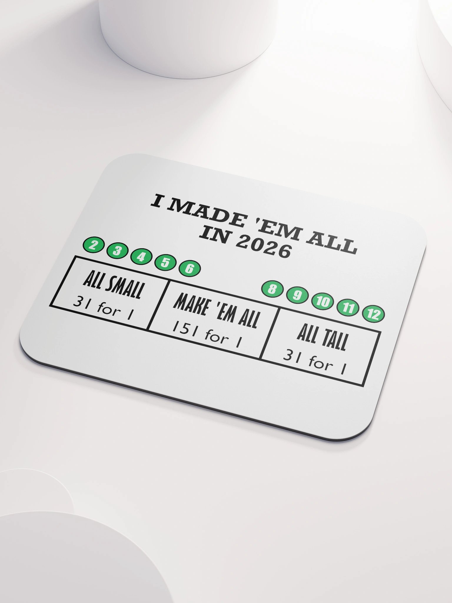Made 'Em All - 151 for 1 (MousePad) product image (3)