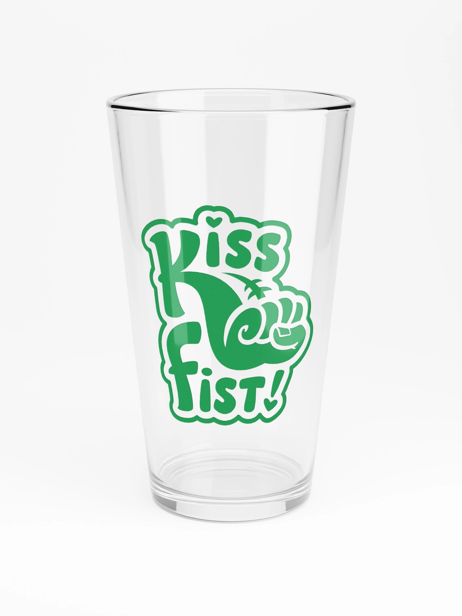 KissFist! Pint Glass product image (3)