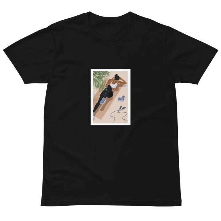 Core Strength Unisex Workout Tee product image (2)