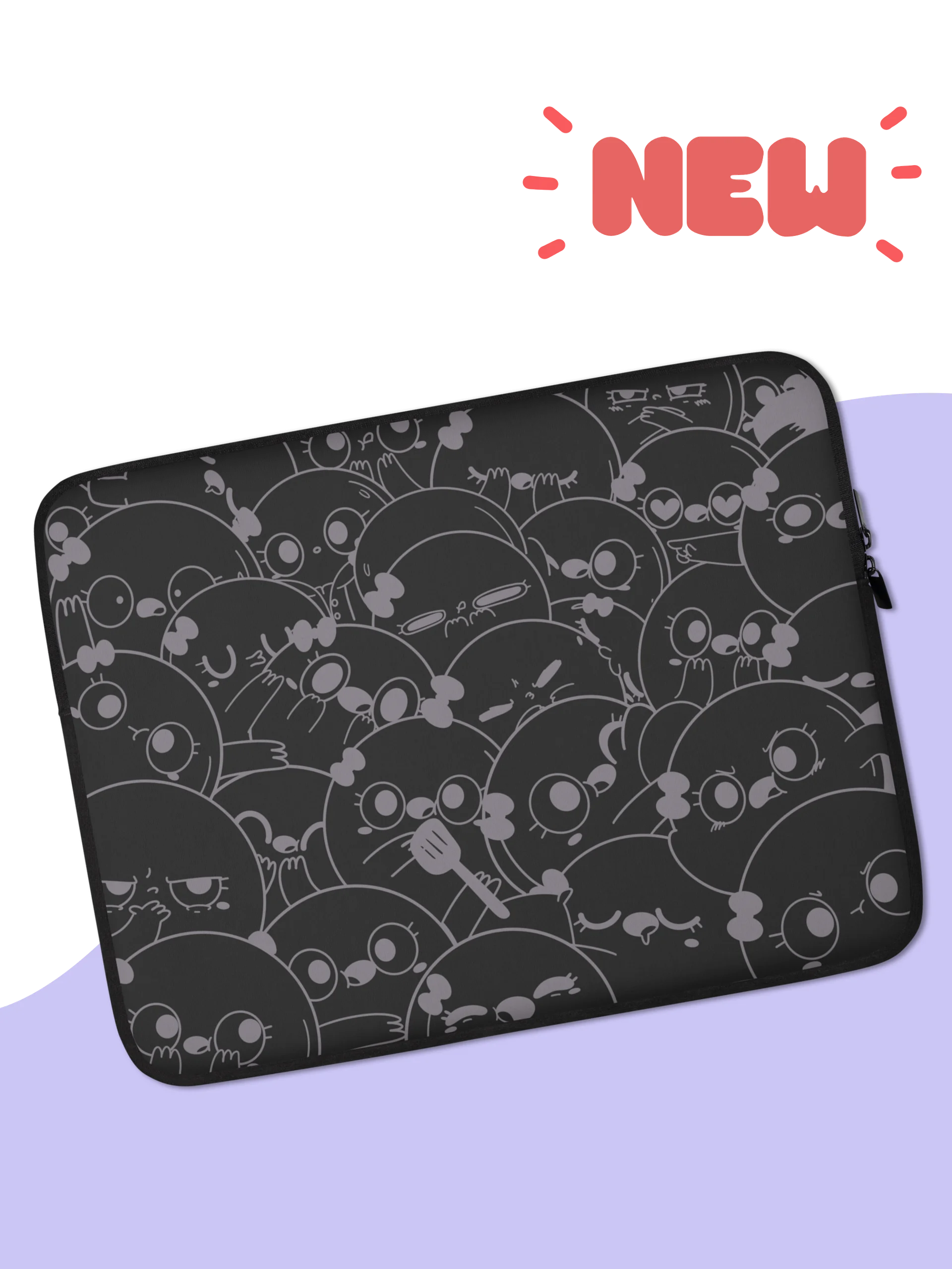 Pancake's World-Dark theme | Laptop Sleeve product image (2)