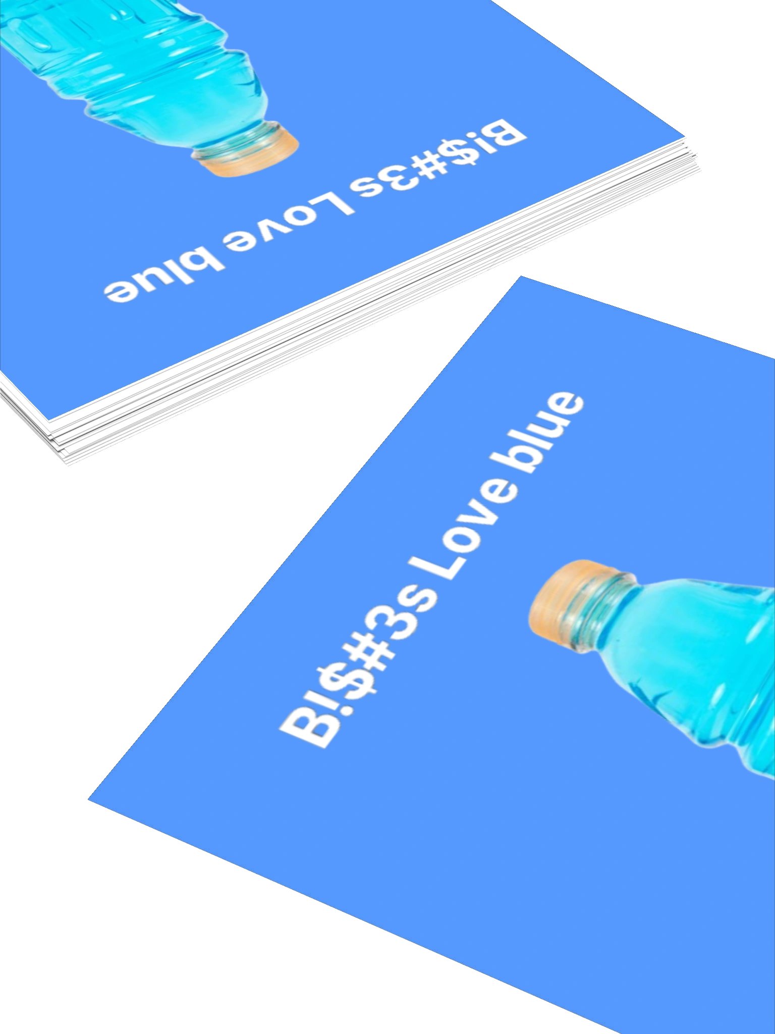 Blue love stickers SFW product image (4)