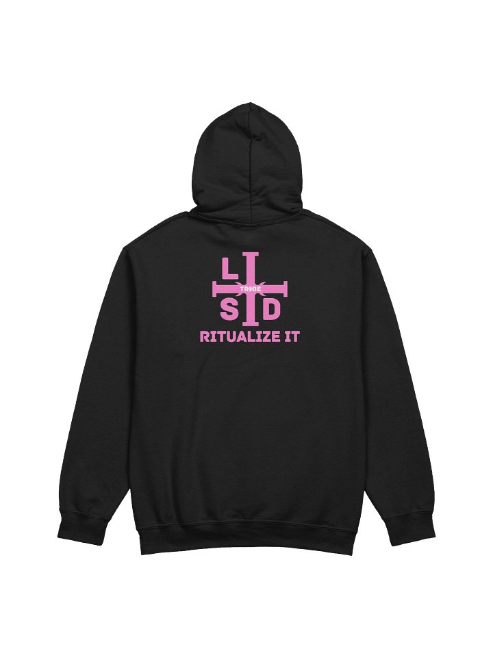 LSD TRIBE "Ritualize it" Mystic Hoodie + {Pink Emblem} product image (4)