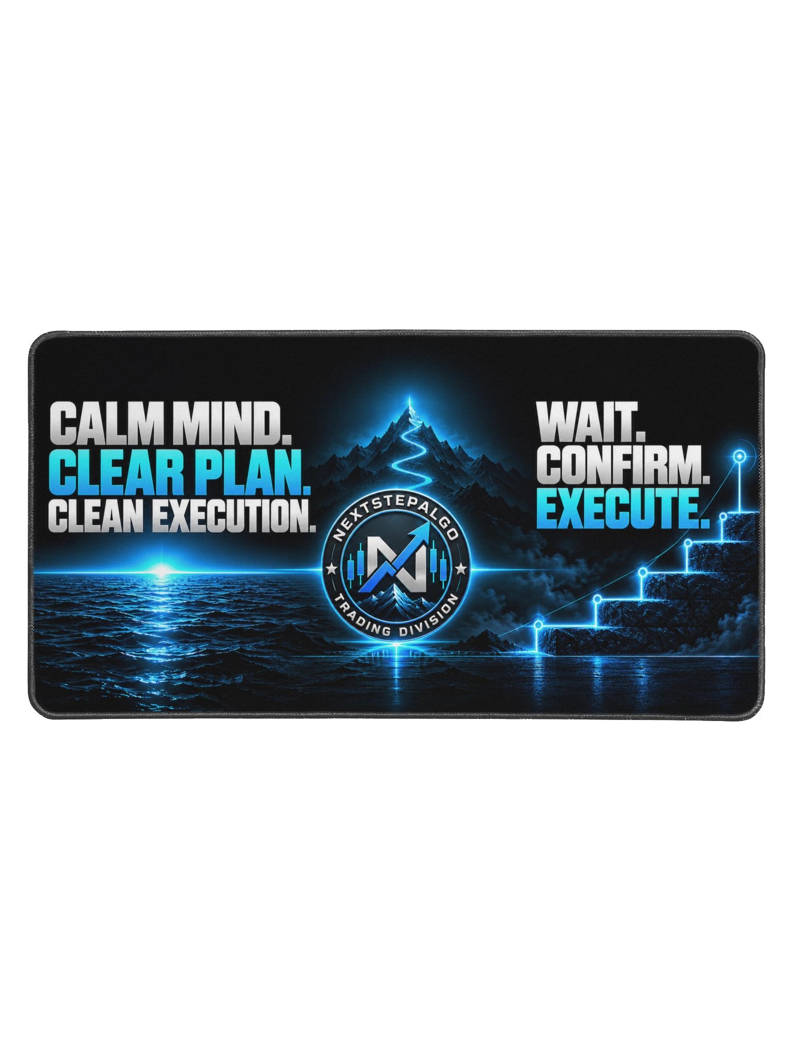 NextStepAlgo Trading Division | Premium Trading Desk Mat product image (1)