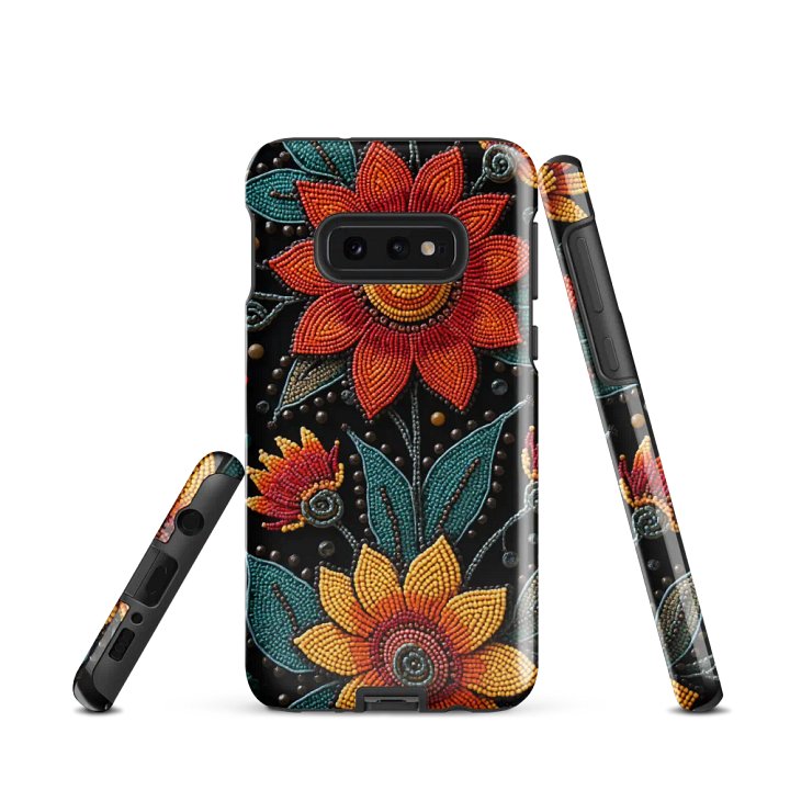 Native Floral Faux-Beadwork Samsung® Tough Case product image (2)