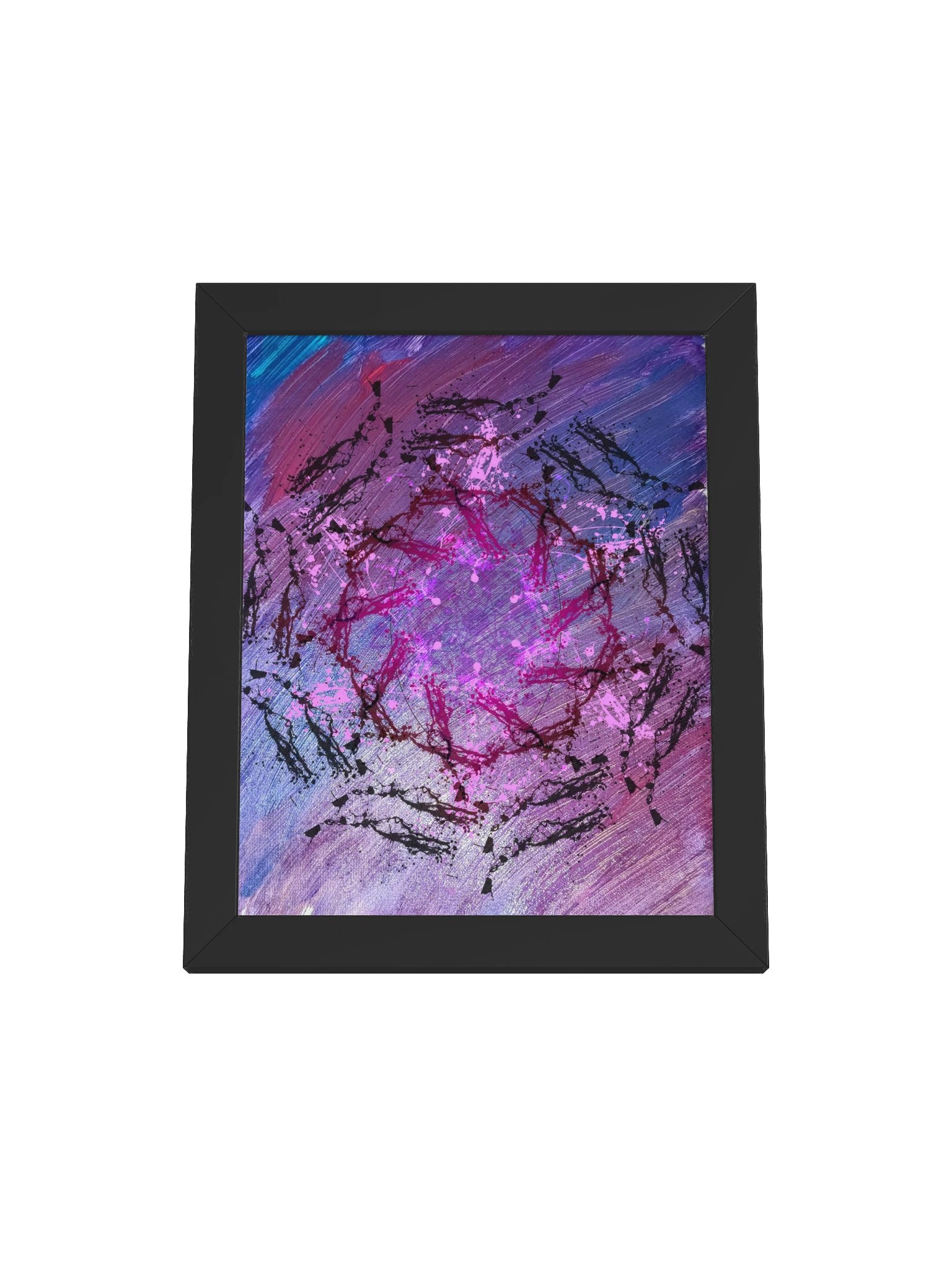 Violet Singularity Framed Poster product image (1)