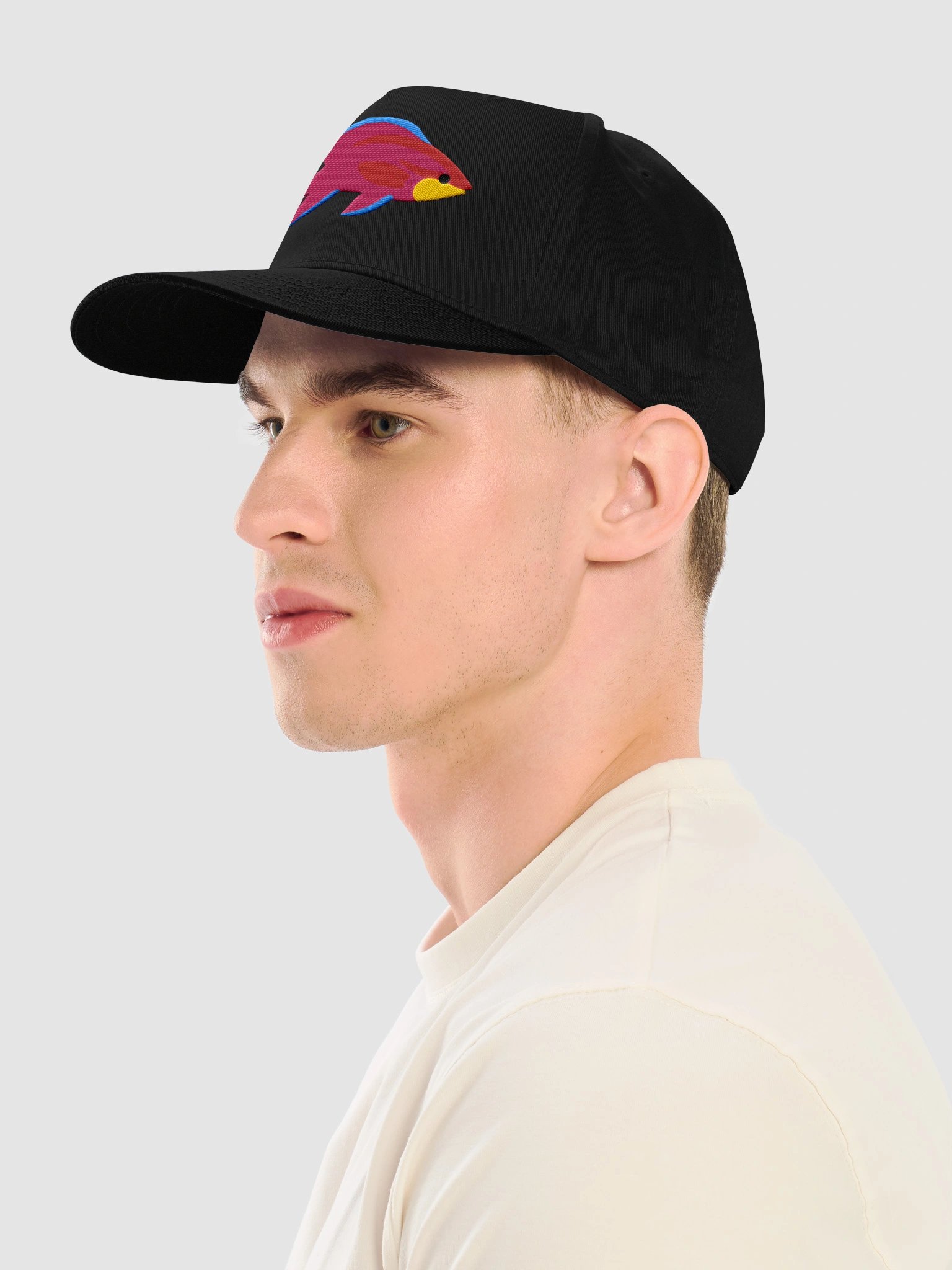 Queen Anthias Mid-Profile Baseball Cap (Embroidered) for Reef and Marine Aquarium Lovers product image (3)