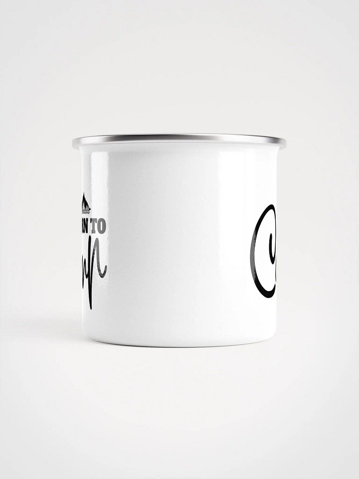Born to Camp Enamel Mug product image (2)