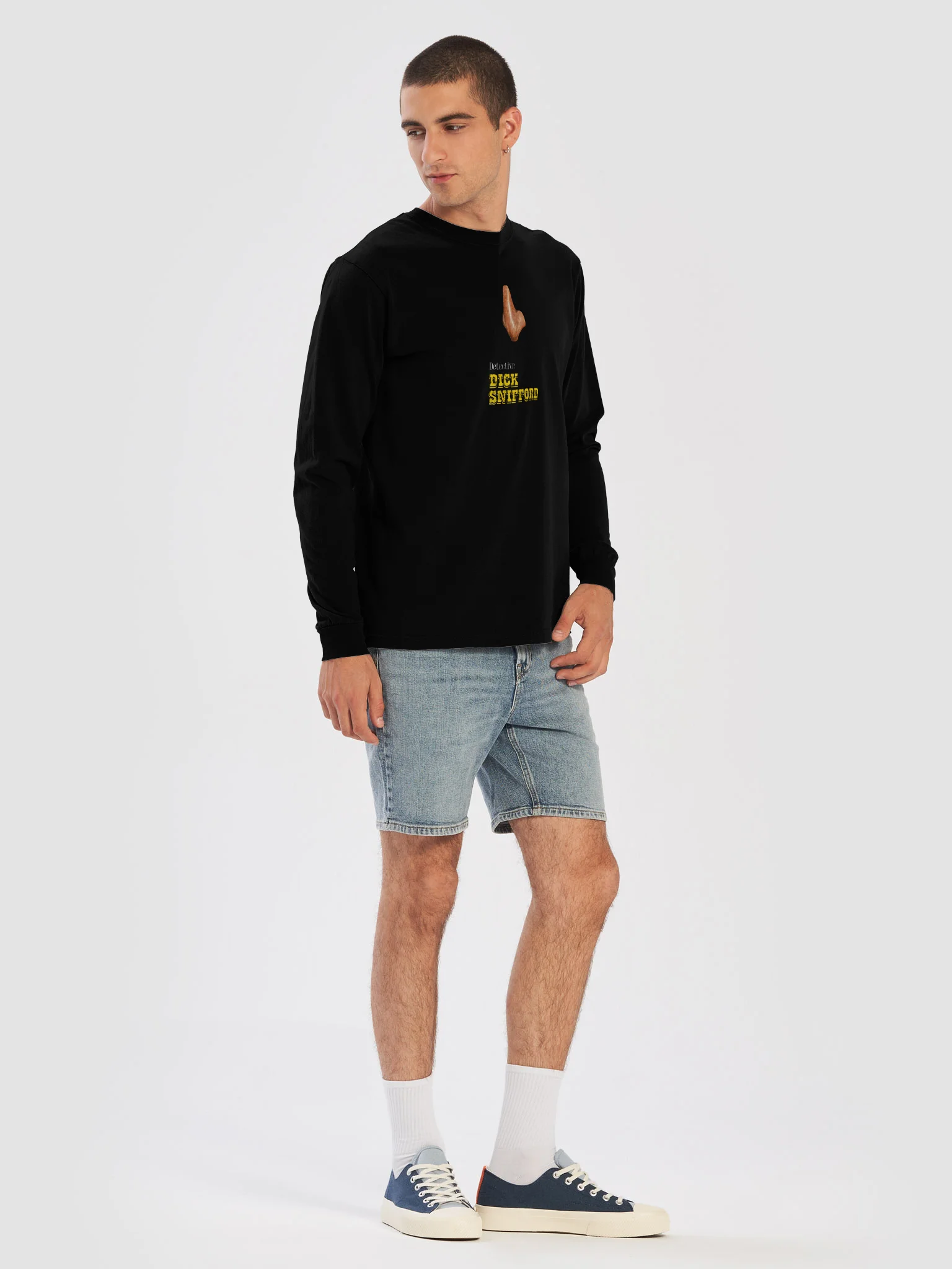 Dick Snifford Nose for Trouble Long Sleeve T-Shirt product image (7)