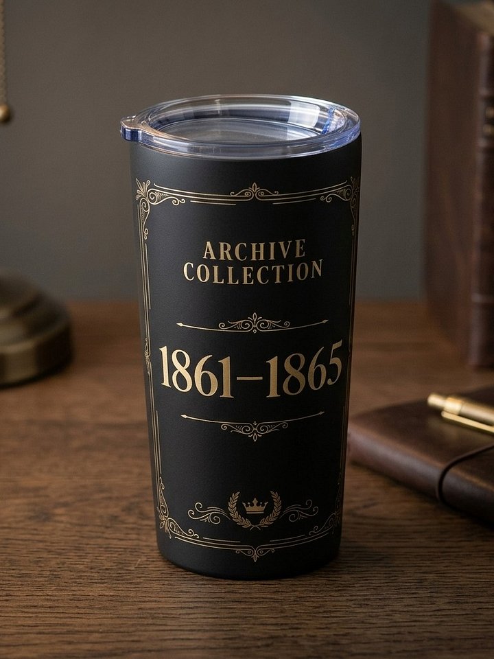 Civil War Tumbler (1861–1865) – Insulated Travel Mug product image (1)