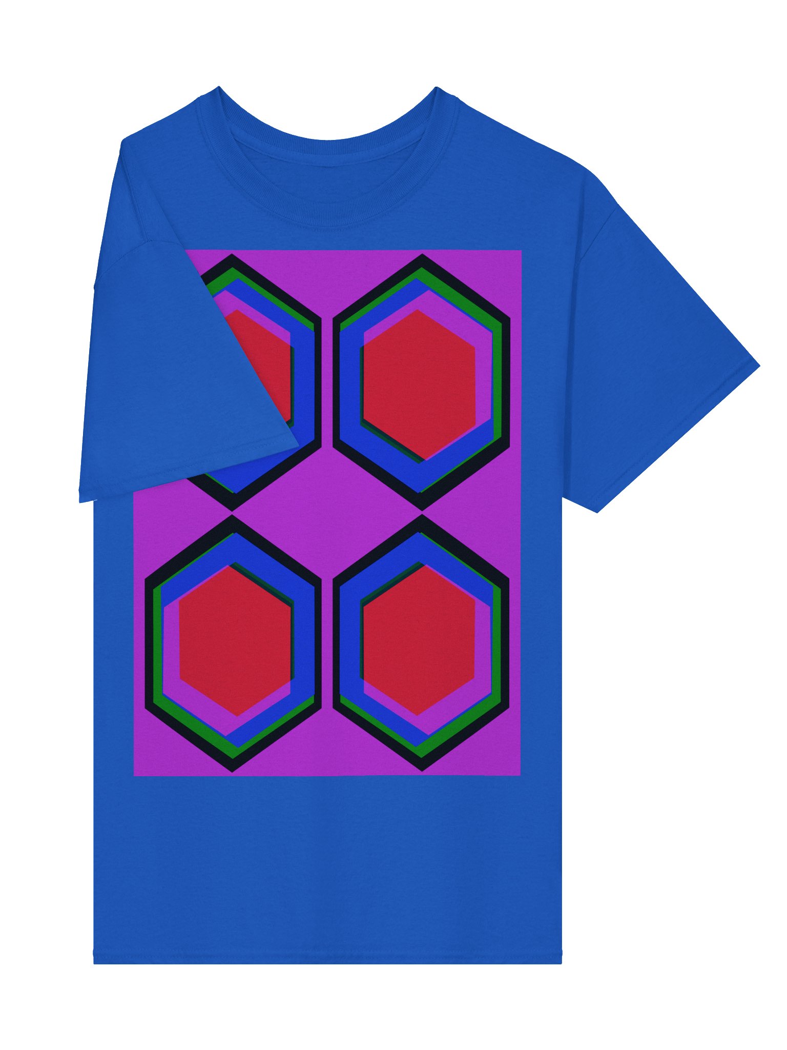 Hexagon Hues T-Shirt product image (4)