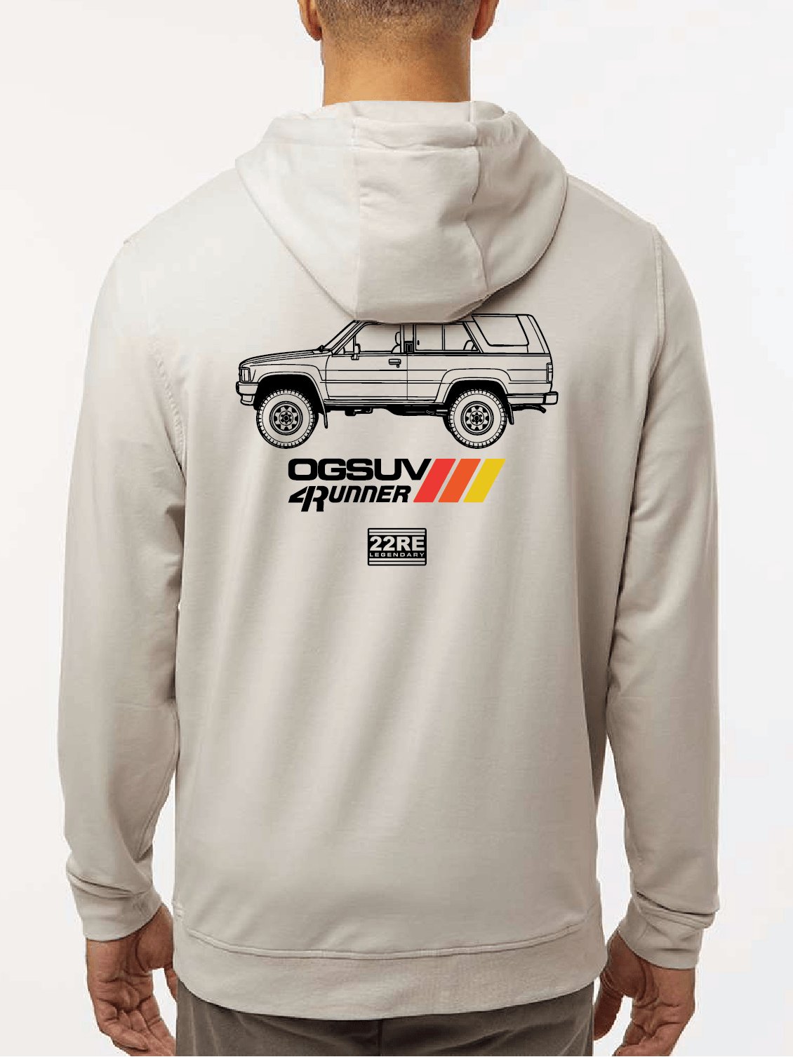 Side View Unisex Premium Hoodie - Sand product image (1)
