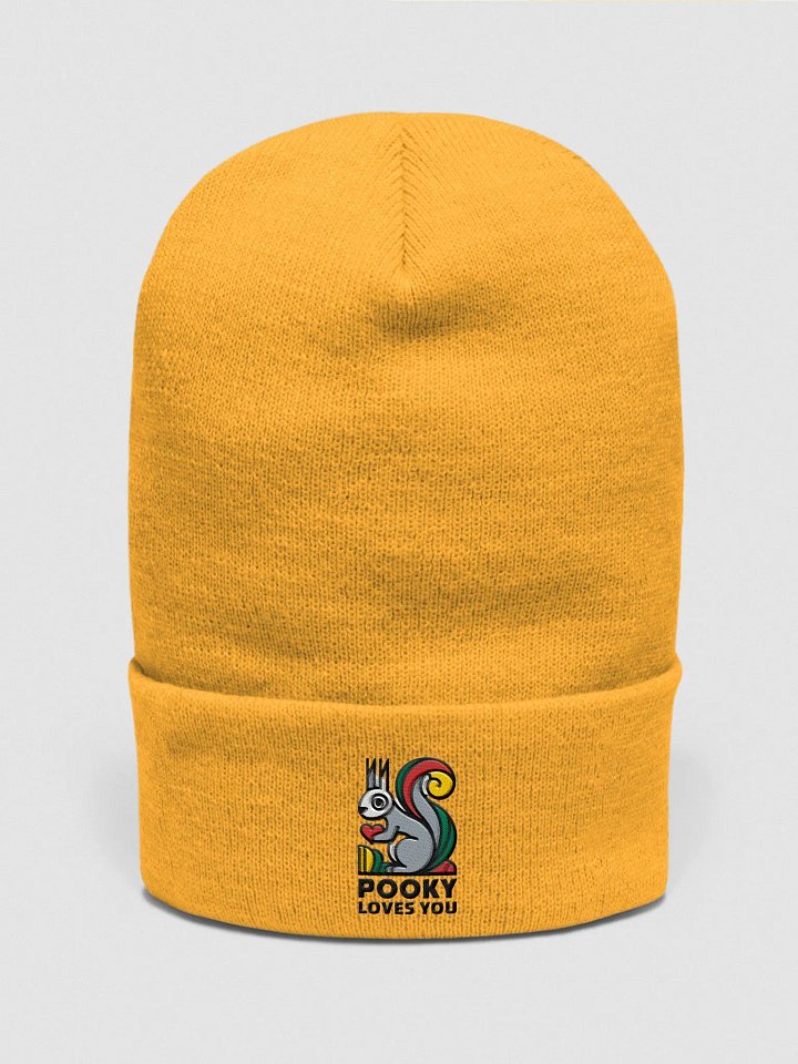 Love Struck Squirrel Cuffed Beanie product image (1)