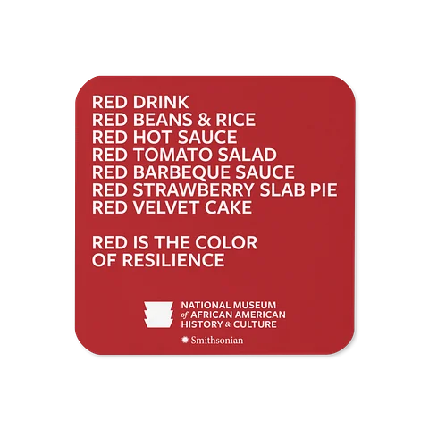 “Red is the Color of Resilience” Coaster product image (2)