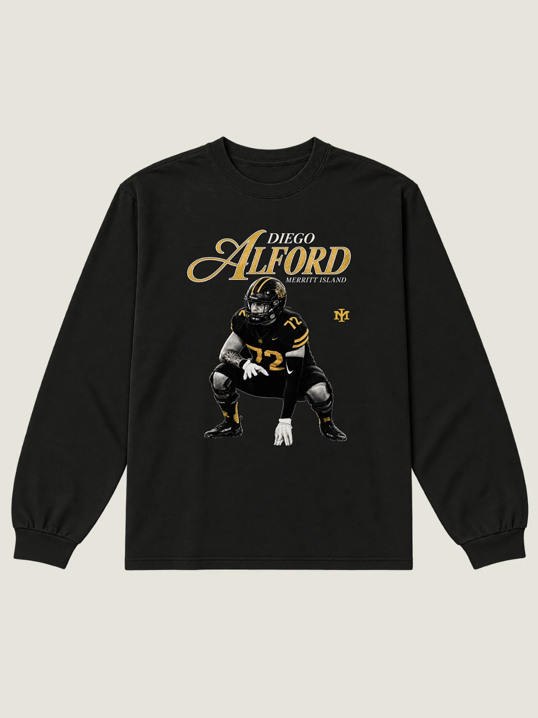 Diego Alford #72 Legacy Long Sleeve