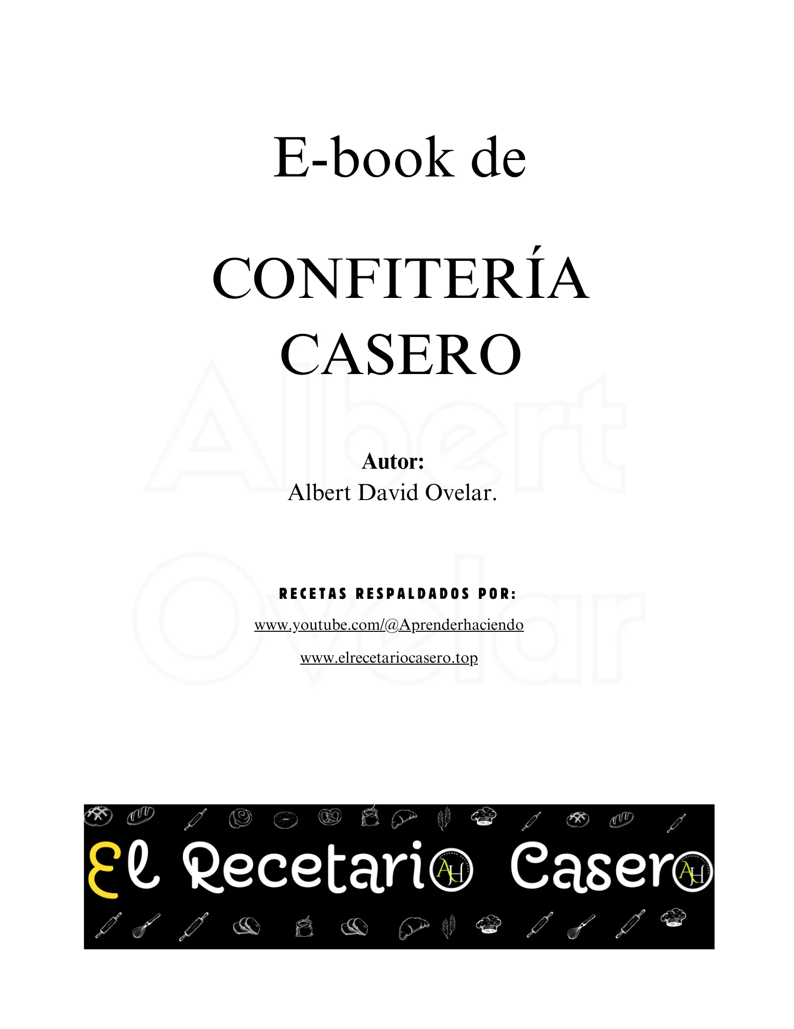 Libro Recetario de Confitería Casera product image (2)