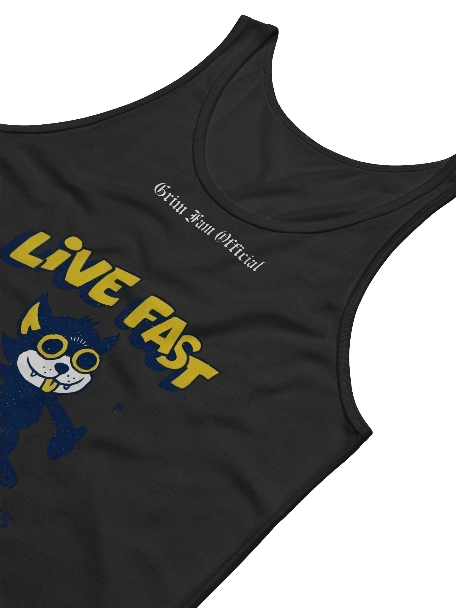 CHAOS CAT – LIVE FAST, DIE NINE TIMES – GRIMFAM TANKTOP/SINGLET #1 product image (15)