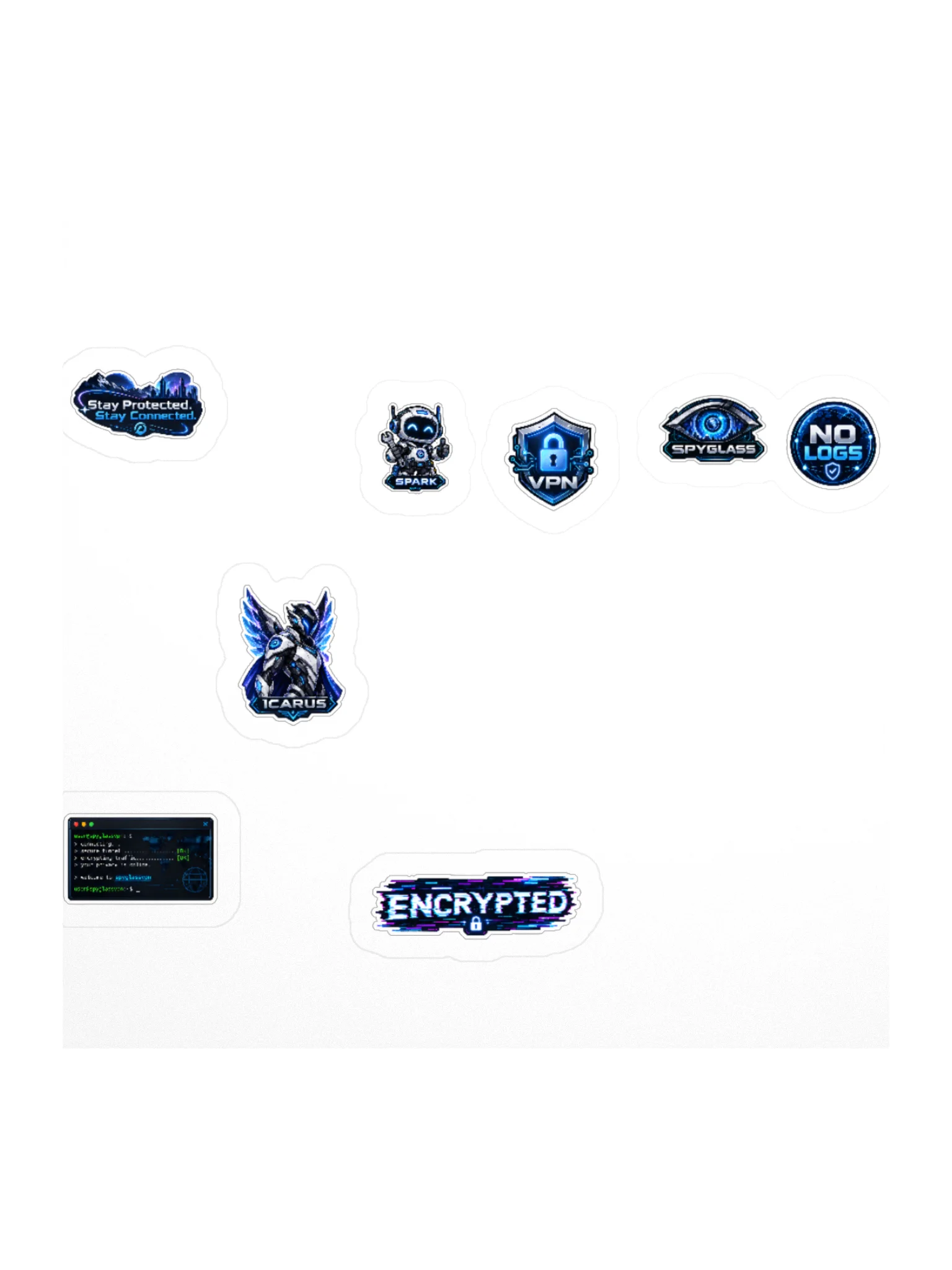 SpyglassVPN stickers product image (4)