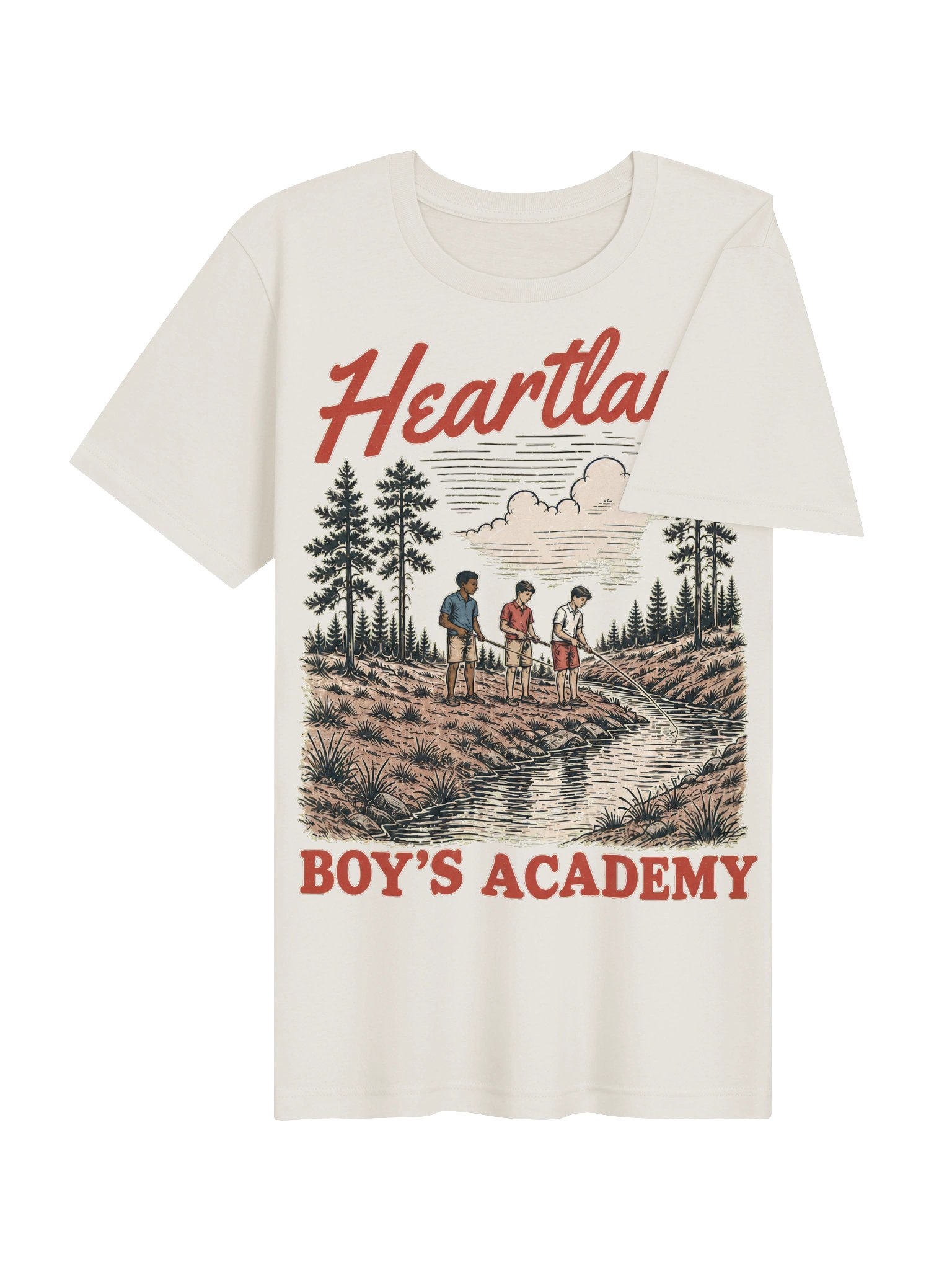Heartland Boy’s Academy Vintage Fishing Tee product image (4)