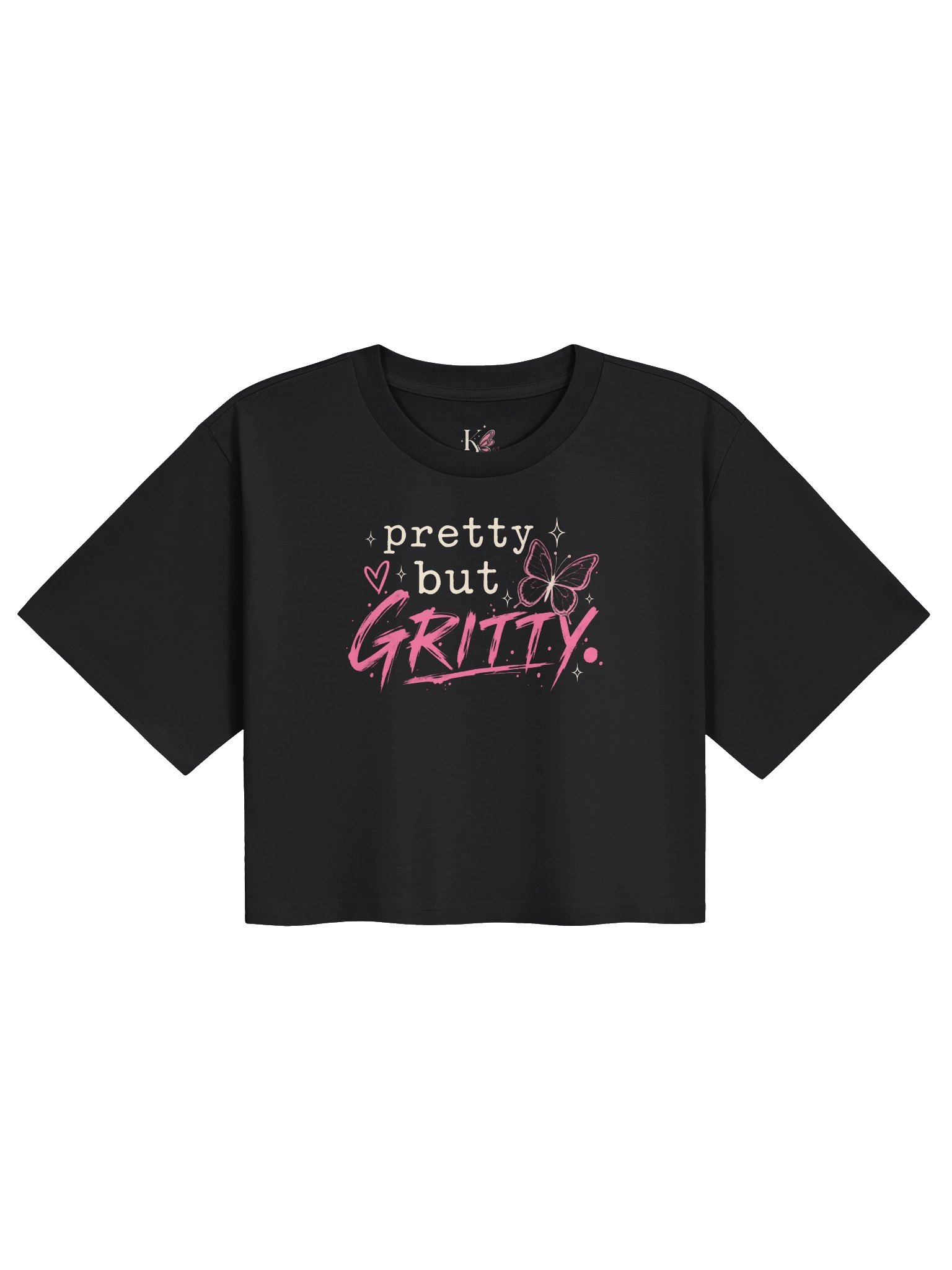 Pretty but Gritty Crop Tee product image (1)