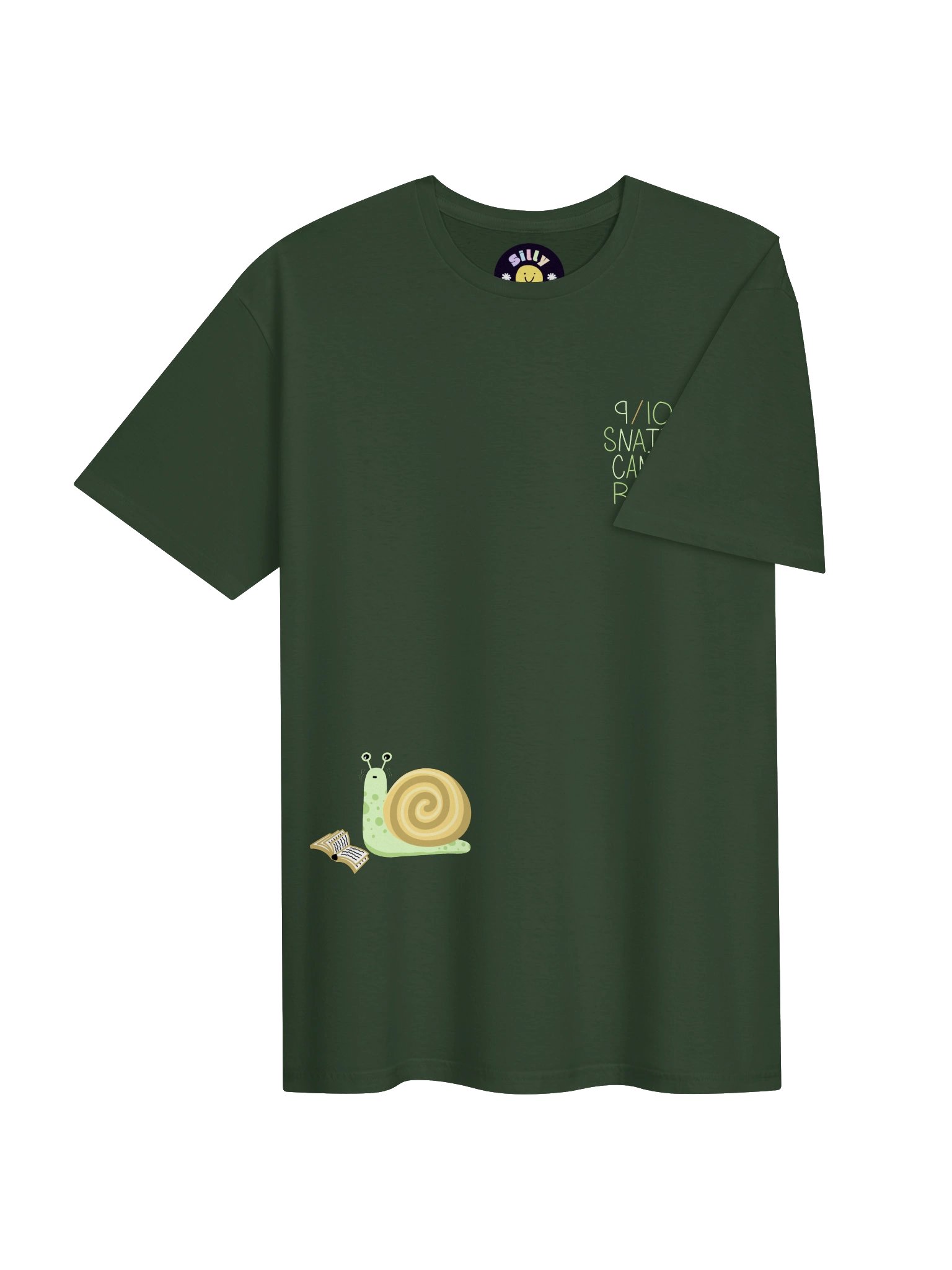 9/10 Snails Can't Read - Tee product image (4)
