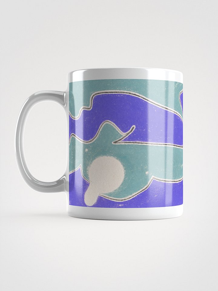 Abstract 8A 04.15.09 White Glossy Mug product image (1)