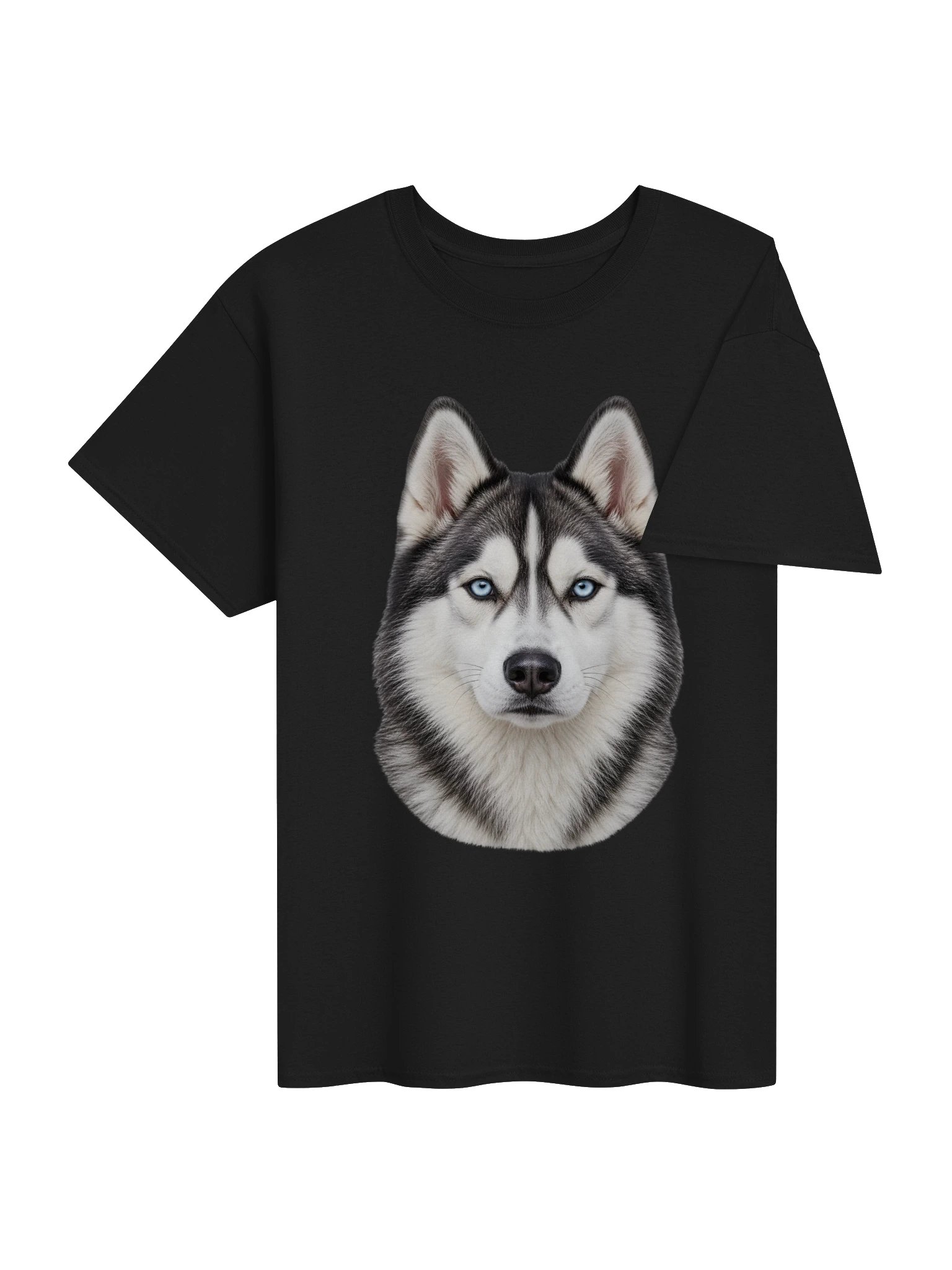 Dog - Siberian Husky (Face) — Unisex Gildan Heavyweight 100% Cotton T-Shirt product image (37)