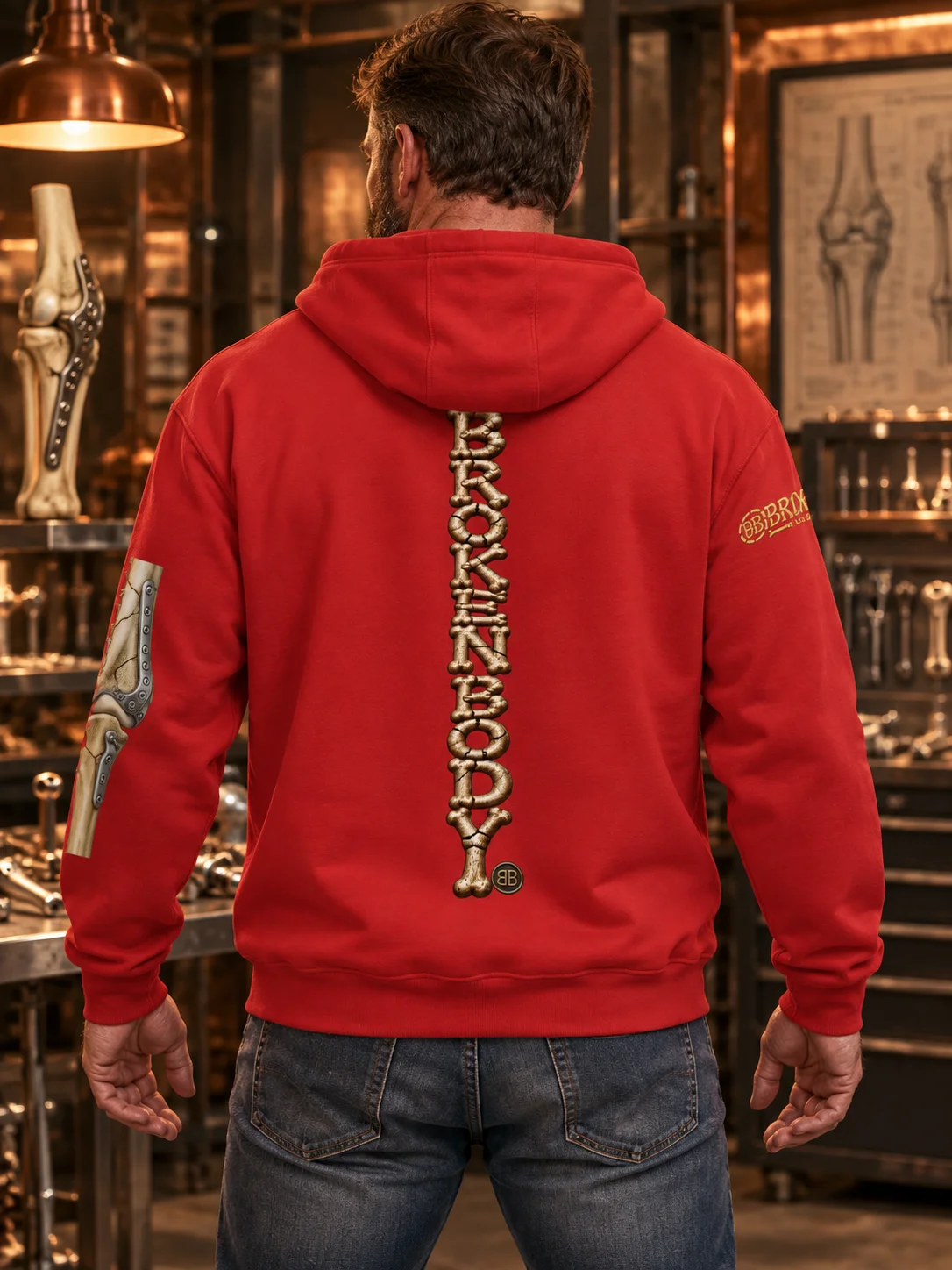 Elbow Surgery Hoodie — Aftermarket Parts Left Elbow | Rebuild Shop product image (2)